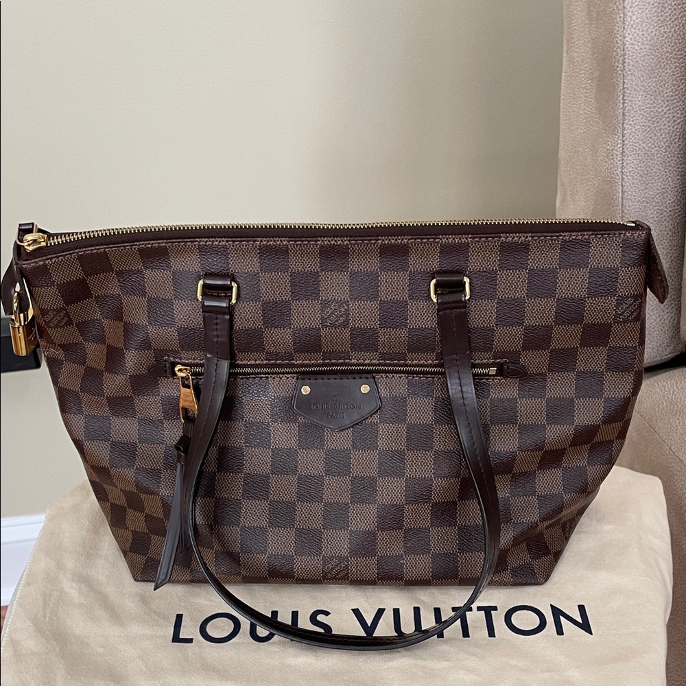 Louis Vuitton Damier Ebene Tote Bag